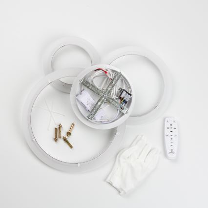 Brilagi - Dimmbare LED-Aufbauleuchte ORBITS LED/40W/230V 3000-6500K weiß + Fernbedienung