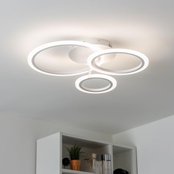 Brilagi - Dimmbare LED-Aufbauleuchte ORBITS LED/40W/230V 3000-6500K weiß + Fernbedienung