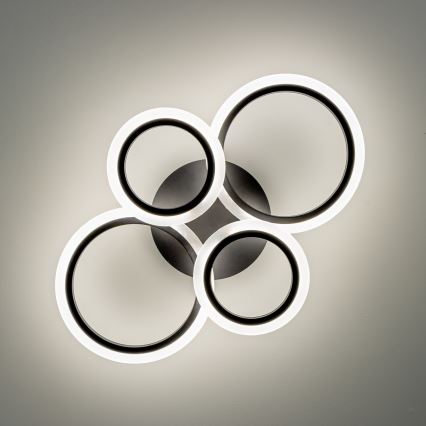 Brilagi - Dimmbare LED-Aufbauleuchte ORBITS LED/50W/230V 3000-6500K anthrazit + Fernbedienung
