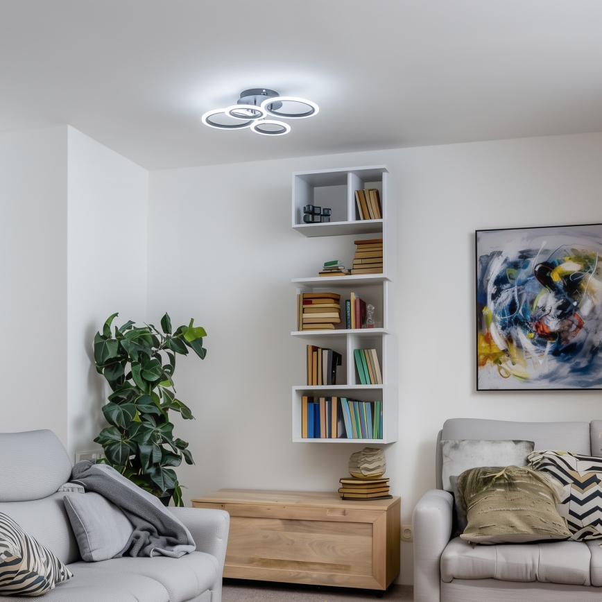 Brilagi - Dimmbare LED-Aufbauleuchte ORBITS LED/50W/230V 3000-6500K + Fernbedienung