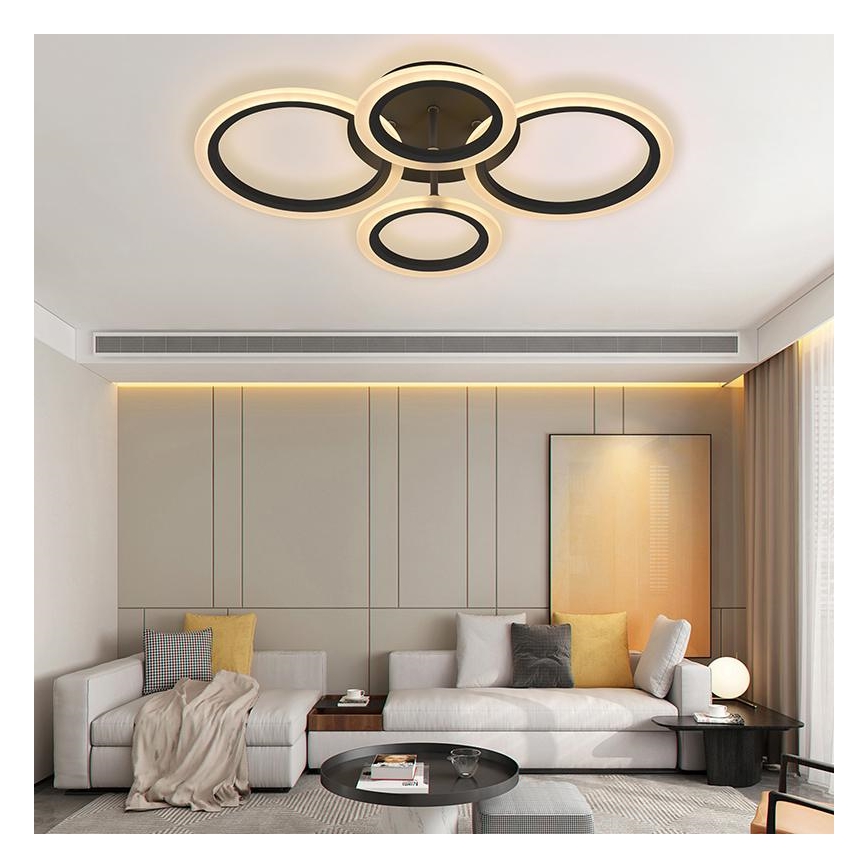 Brilagi - Dimmbare LED-Aufbauleuchte ORBITS LED/50W/230V 3000-6500K + Fernbedienung