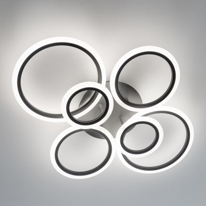 Brilagi - Dimmbare LED-Aufbauleuchte ORBITS LED/85W/230V 3000-6500K anthrazit + Fernbedienung