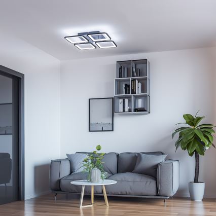 Brilagi - Dimmbare LED-Aufbauleuchte SQUARED LED/85W/230V 3000-6500K + Fernbedienung