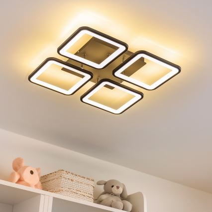 Brilagi - Dimmbare LED-Aufbauleuchte SQUARED LED/85W/230V 3000-6500K + Fernbedienung