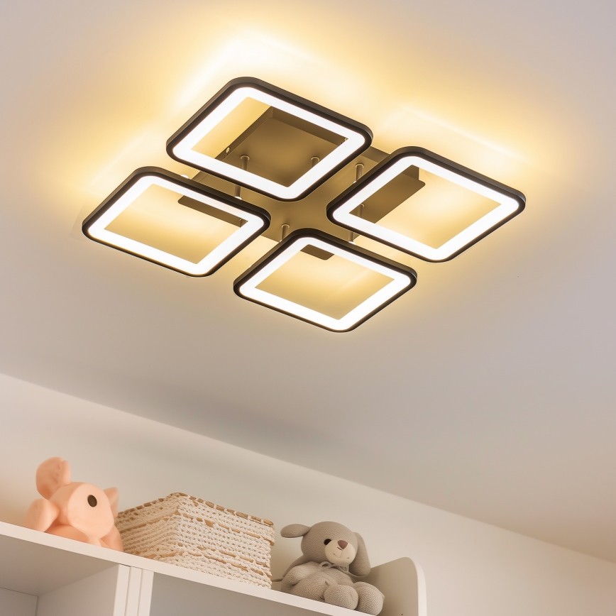 Brilagi - Dimmbare LED-Aufbauleuchte SQUARED LED/85W/230V 3000-6500K + Fernbedienung