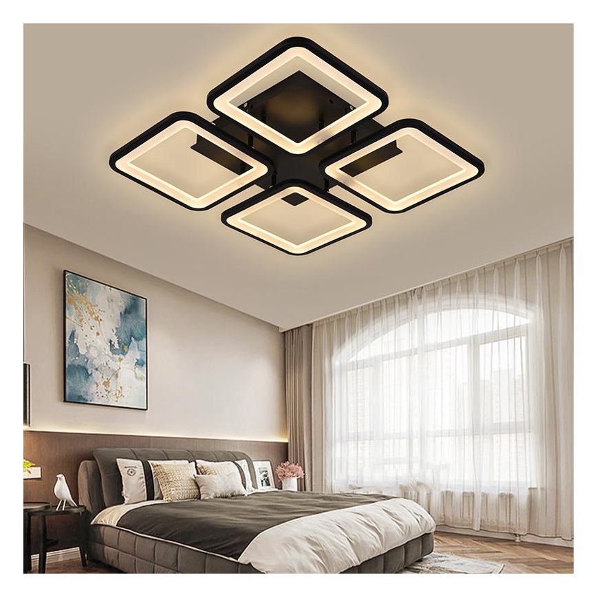 Brilagi - Dimmbare LED-Aufbauleuchte SQUARED LED/85W/230V 3000-6500K + Fernbedienung