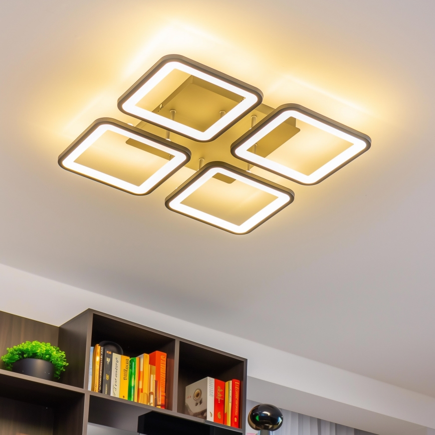 Brilagi - Dimmbare LED-Aufbauleuchte SQUARED LED/85W/230V 3000-6500K + Fernbedienung