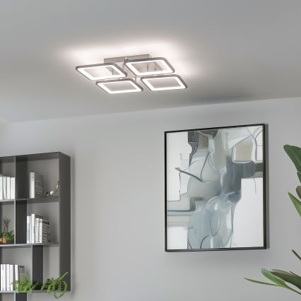 Brilagi - Dimmbare LED-Aufbauleuchte SQUARED LED/85W/230V 3000-6500K + Fernbedienung