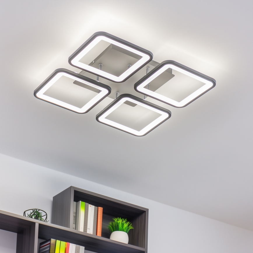 Brilagi - Dimmbare LED-Aufbauleuchte SQUARED LED/85W/230V 3000-6500K + Fernbedienung