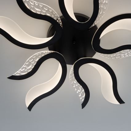 Brilagi - Dimmbare LED-Aufbauleuchte TWIST LED/65W/230V 3000-6500K schwarz + Fernbedienung
