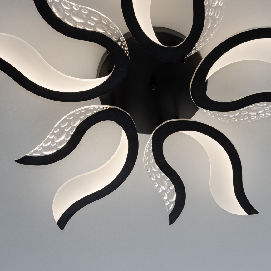 Brilagi - Dimmbare LED-Aufbauleuchte TWIST LED/65W/230V 3000-6500K schwarz + Fernbedienung