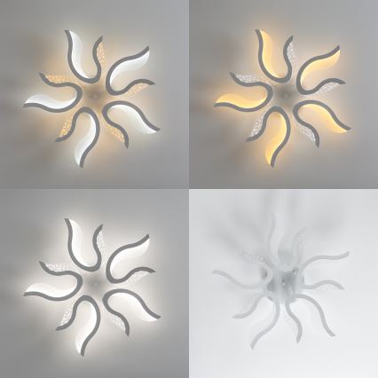 Brilagi - Dimmbare LED-Aufbauleuchte TWIST LED/65W/230V 3000-6500K weiß + Fernbedienung
