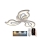 Brilagi - Dimmbare LED-Aufbauleuchte TWIST LED/75W/230V 3000-6500K + Fernbedienung