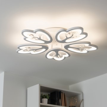 Brilagi - Dimmbare LED-Aufbauleuchte TWIST LED/80W/230V 3000-6500K weiß + Fernbedienung