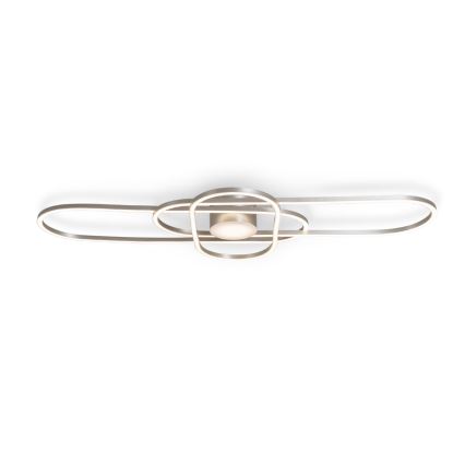 BRILAGI - LED-dimmbare Deckenleuchte APOLLO LED/58W/230V 3000-6500K 43,2x101,2 cm mattchrom + Fernbedienung