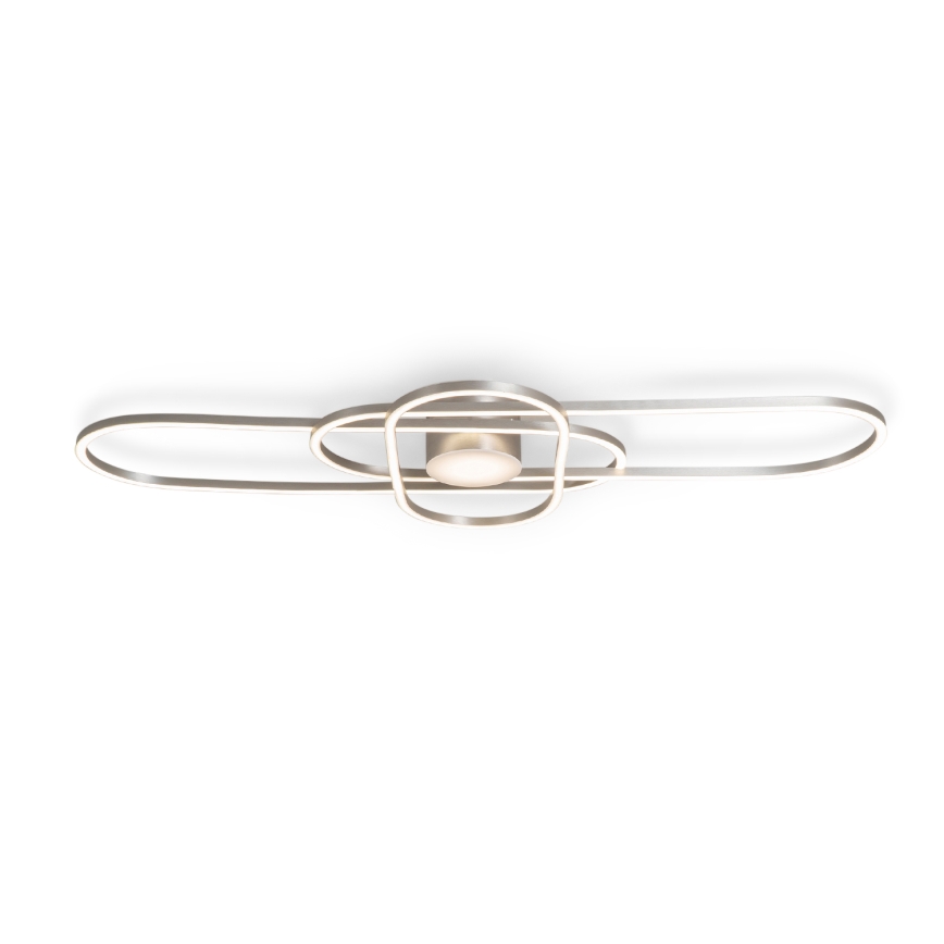 BRILAGI - LED-dimmbare Deckenleuchte APOLLO LED/58W/230V 3000-6500K 43,2x101,2 cm mattchrom + Fernbedienung
