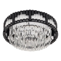 Brilagi - Dimmbare LED-Deckenleuchte CROWN LED/41W/230V 3000-6000K Durchmesser 48 cm schwarz + Fernbedienung