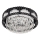 Brilagi - Dimmbare LED-Deckenleuchte CROWN LED/41W/230V 3000-6000K Durchmesser 48 cm schwarz + Fernbedienung