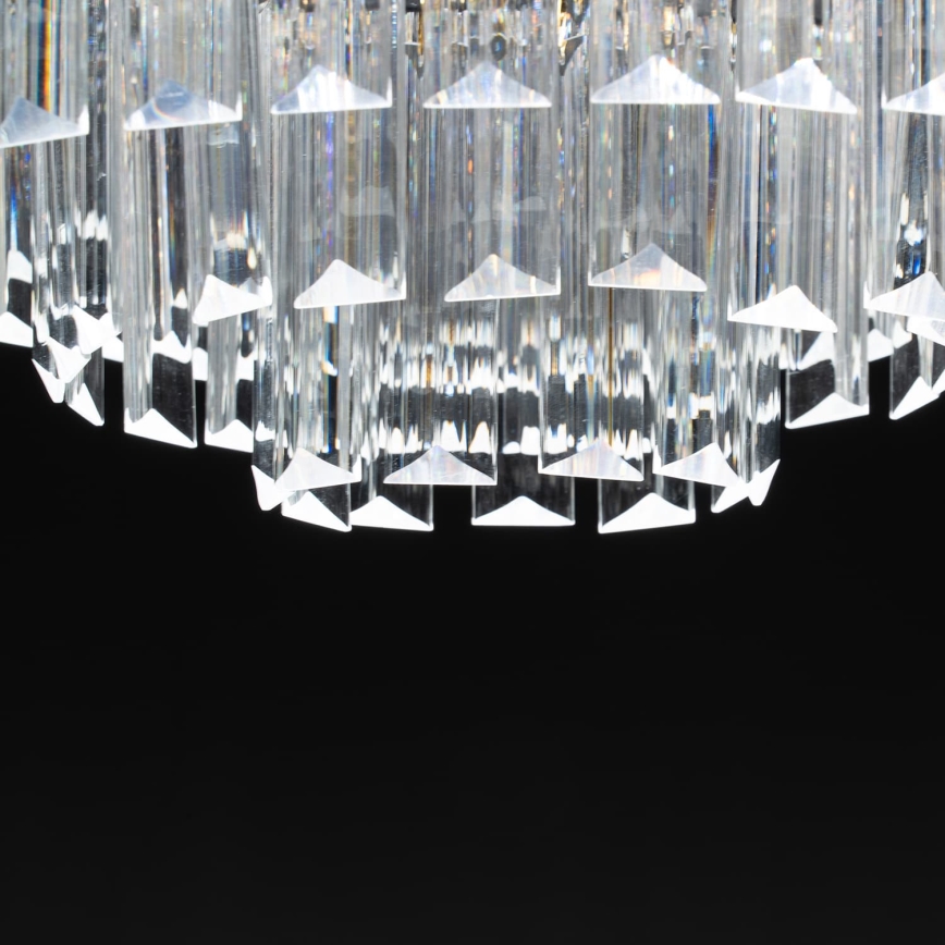 BRILAGI - Dimmbare LED-Deckenleuchte CROWN LED/41W/230V 3000-6000K Durchmesser 48 cm schwarz + Fernbedienung