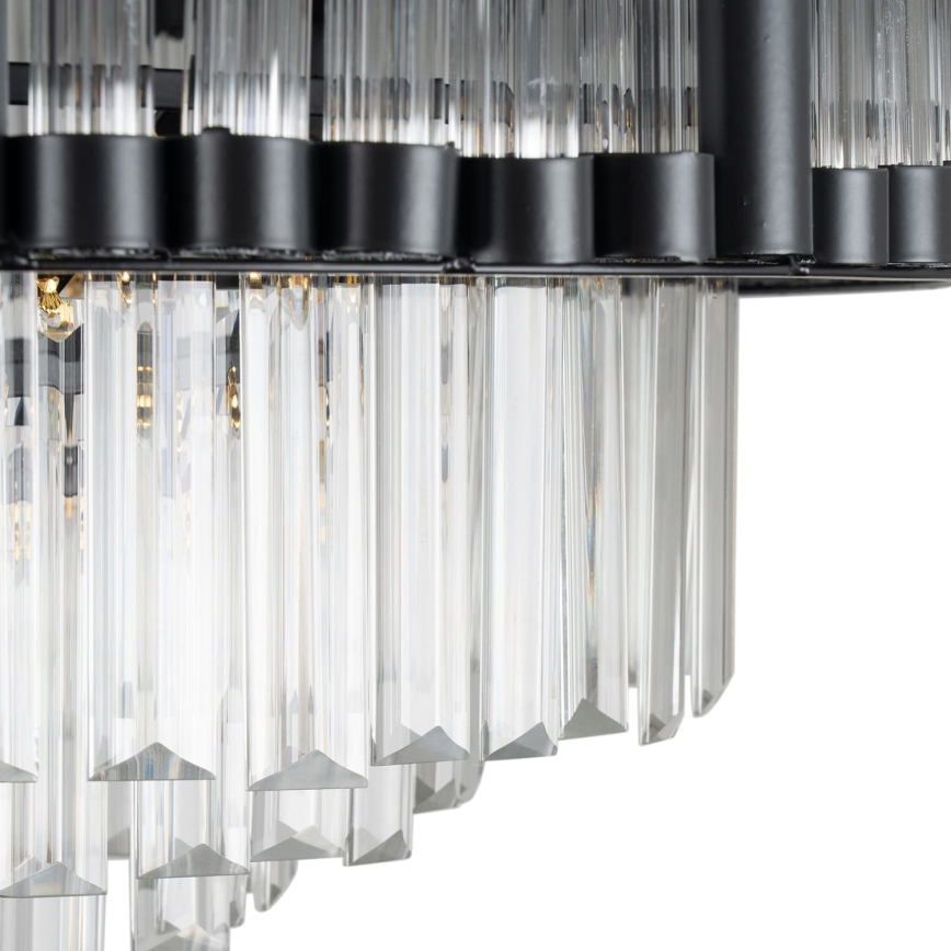 BRILAGI - Dimmbare LED-Deckenleuchte CROWN LED/41W/230V 3000-6000K Durchmesser 48 cm schwarz + Fernbedienung