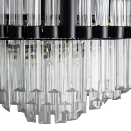BRILAGI - Dimmbare LED-Deckenleuchte CROWN LED/41W/230V 3000-6000K Durchmesser 48 cm schwarz + Fernbedienung