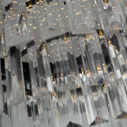BRILAGI - Dimmbare LED-Deckenleuchte CROWN LED/41W/230V 3000-6000K Durchmesser 48 cm schwarz + Fernbedienung