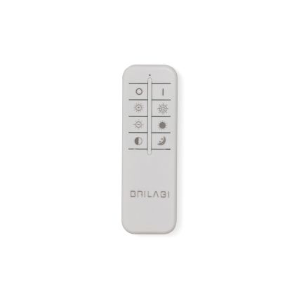 BRILAGI - Dimmbare LED-Deckenleuchte CROWN LED/41W/230V 3000-6000K Durchmesser 48 cm schwarz + Fernbedienung