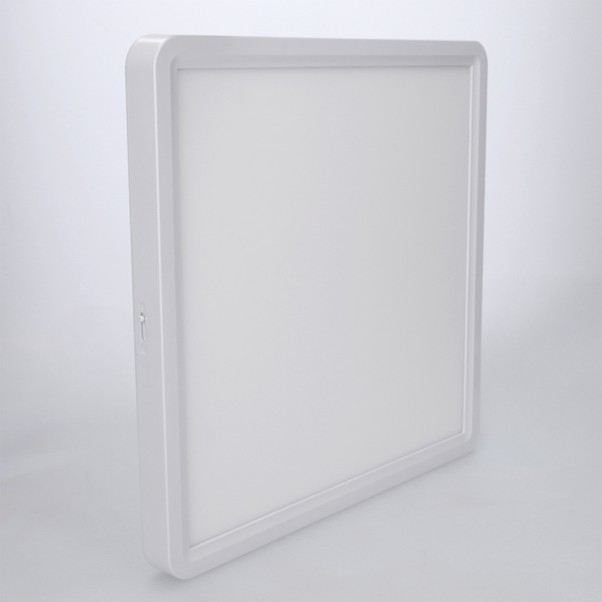 Brilagi - LED-dimmbare Deckenleuchte ESTELA SQUARE LED/36W/230V 3000-6500K 31x31 cm weiß + Fernbedienung