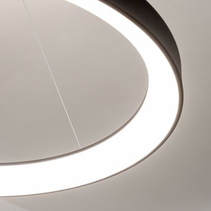 Brilagi - dimmbare LED-Hängeleuchte an Drahtseil FALCON II LED/108W/230V 3000-6500K Ø 80 cm schwarz + Fernbedienung