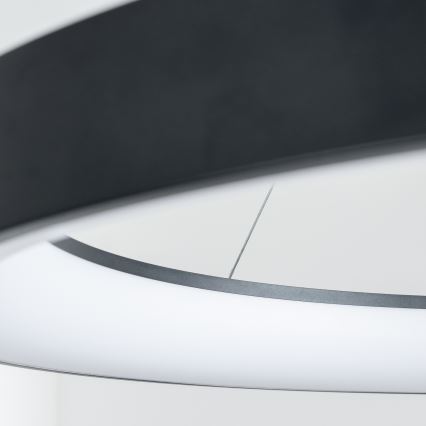 Brilagi - dimmbare LED-Hängeleuchte an Drahtseil FALCON II LED/108W/230V 3000-6500K Ø 80 cm schwarz + Fernbedienung