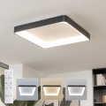 BRILAGI - Dimmbare LED-Deckenleuchte FALCON II LED/125W/230V 3000-6500K 60x60 cm schwarz + Fernbedienung