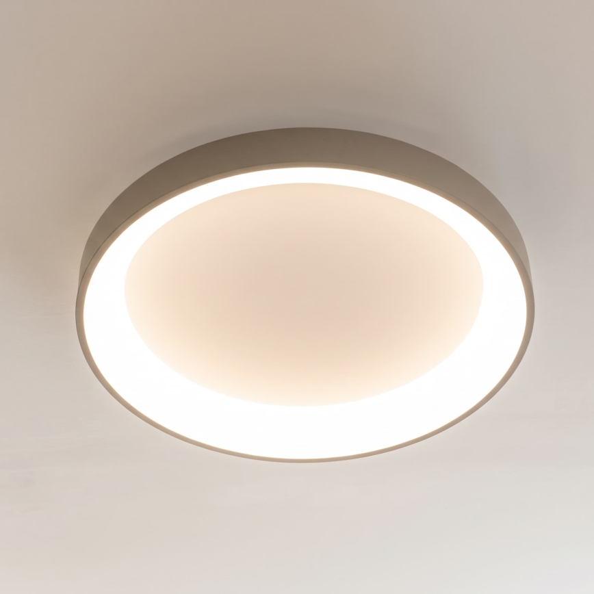 BRILAGI - LED-dimmbare Deckenleuchte FALCON II LED/99W/230V 3000-6500K Ø 60 cm weiß/beige + Fernbedienung