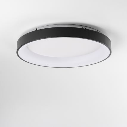 Brilagi - LED-dimmbare Deckenleuchte FALCON II LED/99 W/230 V 3000–6500 K Ø 60 cm schwarz + Fernbedienung