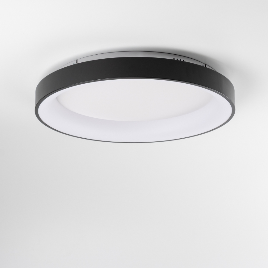 Brilagi - LED-dimmbare Deckenleuchte FALCON II LED/99 W/230 V 3000–6500 K Ø 60 cm schwarz + Fernbedienung