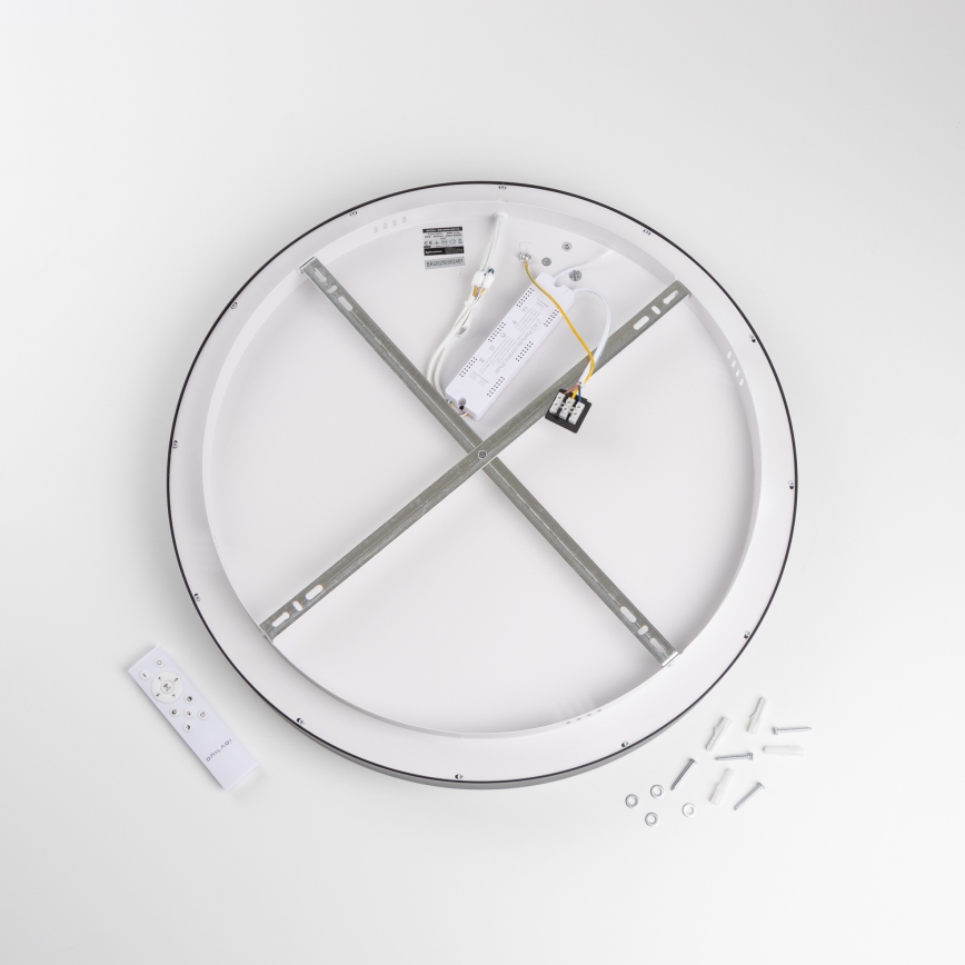 Brilagi - LED-dimmbare Deckenleuchte FALCON II LED/99 W/230 V 3000–6500 K Ø 60 cm schwarz + Fernbedienung