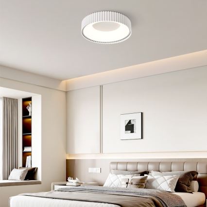 BRILAGI - LED dimmbare Deckenleuchte FALCON MODERN LED/30W/230V 3000-6000K Ø 40 cm weiß + Fernbedienung