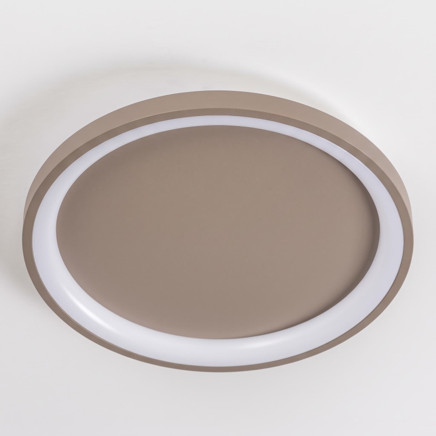 BRILAGI - Dimmbare LED-Deckenleuchte FALCON SLIM LED/42W/230V 3000-6500K Ø 50 cm beige + Fernbedienung