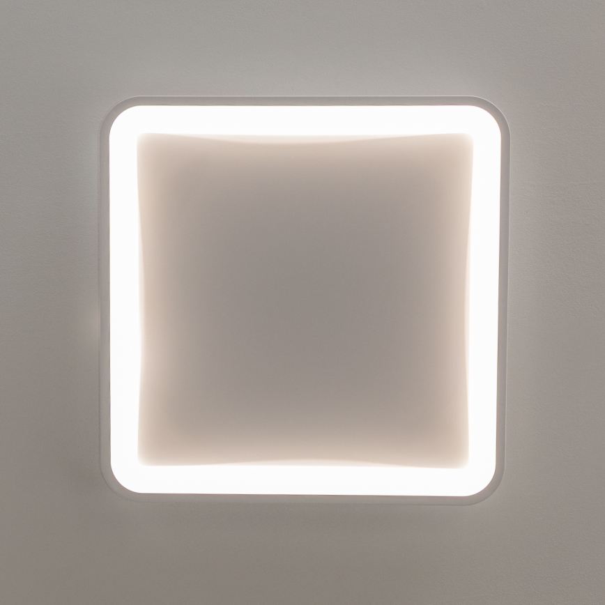 Brilagi - dimmbare LED-Deckenleuchte FALCON SLIM LED/50W/230V 3000-6500K 50x50 cm weiß + Fernbedienung