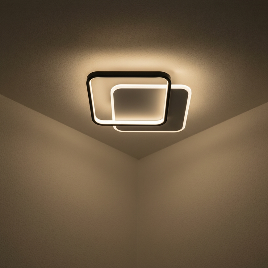 Brilagi - LED dimmbare Deckenleuchte FLARE LED/43W/230V 39,5x45 cm 3000/4000/6000K + Fernbedienung