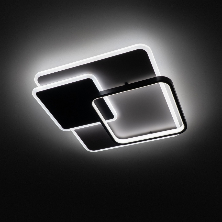 Brilagi - dimmbare LED-Deckenleuchte FLARE LED/64W/230V 45x45 cm 3000/4000/6000K + Fernbedienung