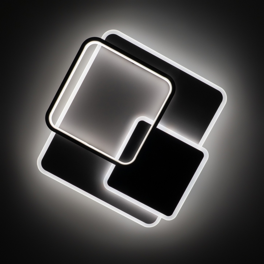 Brilagi - dimmbare LED-Deckenleuchte FLARE LED/64W/230V 45x45 cm 3000/4000/6000K + Fernbedienung