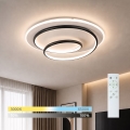 BRILAGI - dimmbare LED-Deckenleuchte FLARE LED/70W/230V 3000-6000K Ø 50 cm weiß/schwarz + Fernbedienung
