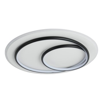 Brilagi - dimmbare LED-Deckenleuchte FLARE LED/70W/230V 3000-6000K Ø 50 cm weiß/schwarz + Fernbedienung