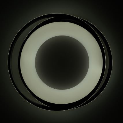 BRILAGI - Dimmbare LED-Deckenleuchte FLARE LED/84W/230V 3000-6000K 47x51 cm schwarz + Fernbedienung