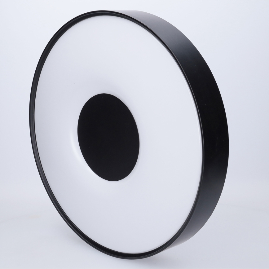 Brilagi - dimmbares LED-Deckenlicht JAMIS LED/48W/230V 3000-6500K Ø 39 cm schwarz + Fernbedienung