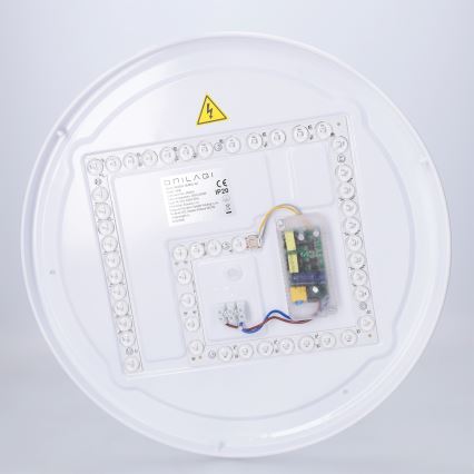 Brilagi - dimmbares LED-Deckenlicht JAMIS LED/48W/230V 3000-6500K Ø 39 cm schwarz + Fernbedienung