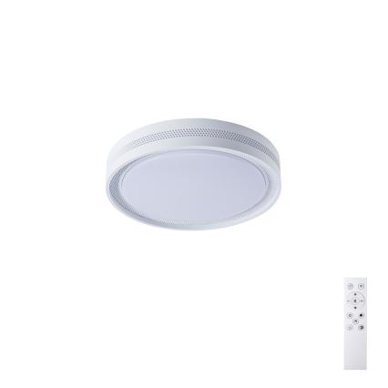 Brilagi - Dimmbare Deckenleuchte KREON LED/54W/230V 3000-6000K schwarz Ø 38 cm + Fernbedienung