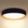 Brilagi - Dimmbare LED-Deckenleuchte LARIOS LED/48W/230V 3000-6500K ø 39 cm schwarz + Fernbedienung