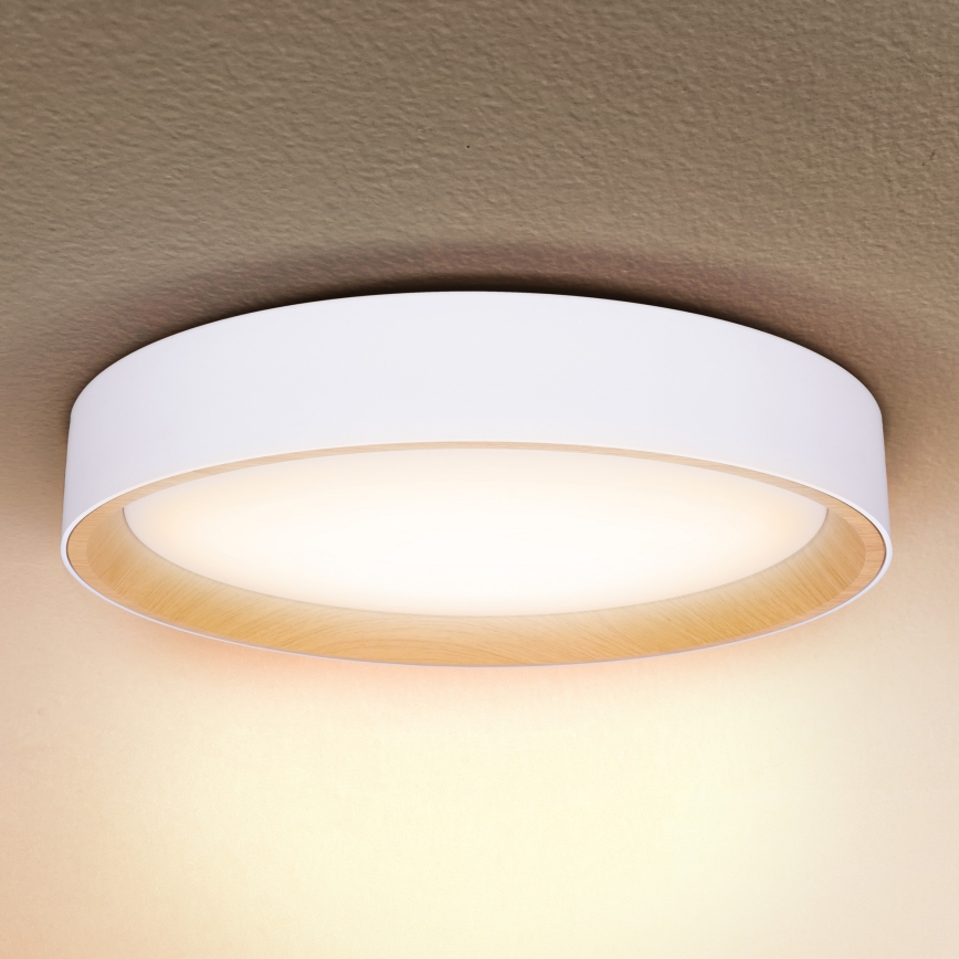 Brilagi - Dimmbare LED-Deckenleuchte LARIOS LED/48W/230V 3000-6500K ø 39 cm weiß + Fernbedienung