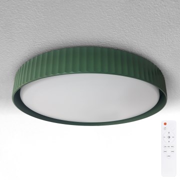 Brilagi - dimmbare LED-Deckenleuchte LUCIA LED/48W/230V 3000-6500K Ø 41 cm grün + Fernbedienung